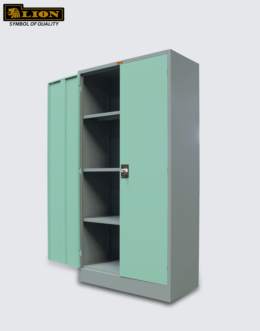 LION LEMARI BESI L-33 PINTU SWING