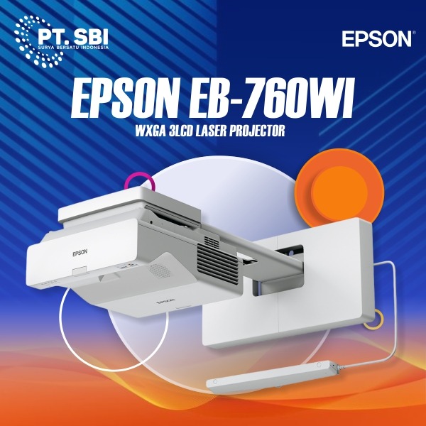 Epson EB-760Wi WXGA 3LCD Laser Projector