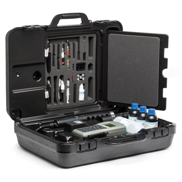 HI 9829 Multiparameter Meters –  pH/ORP/ISE,EC/TDS/ Resistivity/ Salinity/Sea  water, Turbidity, Temperature and Atmospheric  Pressure (Basic)  HI 9829 Multiparameter HI9829-11202 (20m cable  length) GPS &amp; turbidity