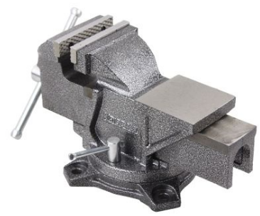 Bench Vise Ragum Putar With Swivel Base Krisbow