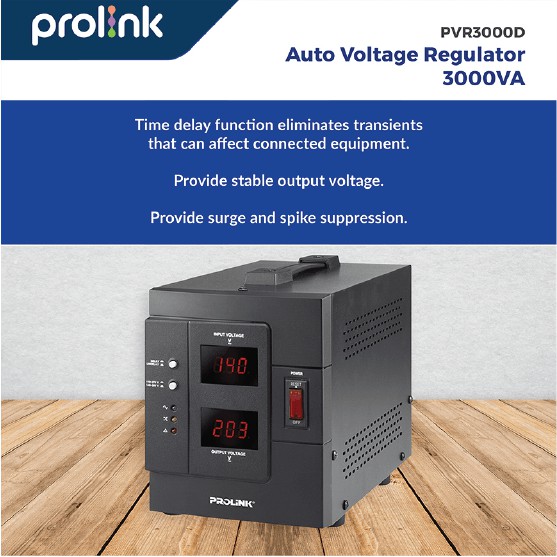Digital Stabilizer PROLINK PVR3000D 3000VA