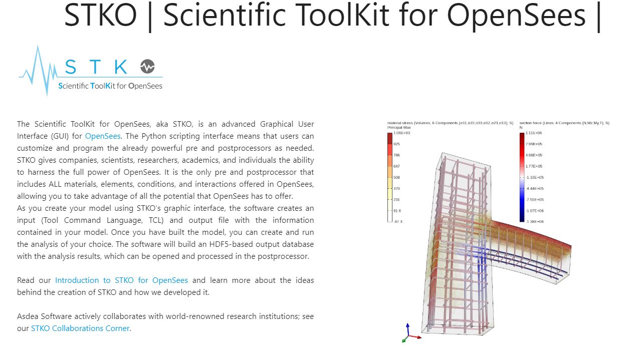 STKO Academic / Research
