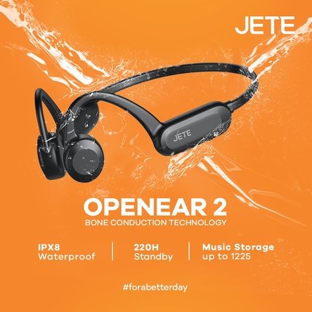 Handsfree Bluetooth JETE Openear 2