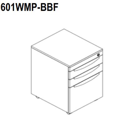 Mobile Drawer  601WMP-BBF