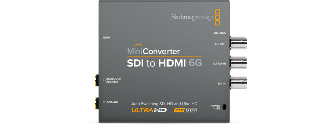 Converter Video Blackmagic Mini Converter - SDI to HDMI 6G