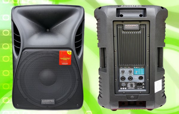 Speaker Aktif Monitor AUDERPRO AP-112AX, 12 Inch Pro X-Class