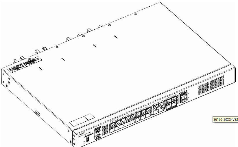 CORE SWITCH – LAYER 3 Merk Ruijie Tipe RG-S6120-20XS4VS2QXS