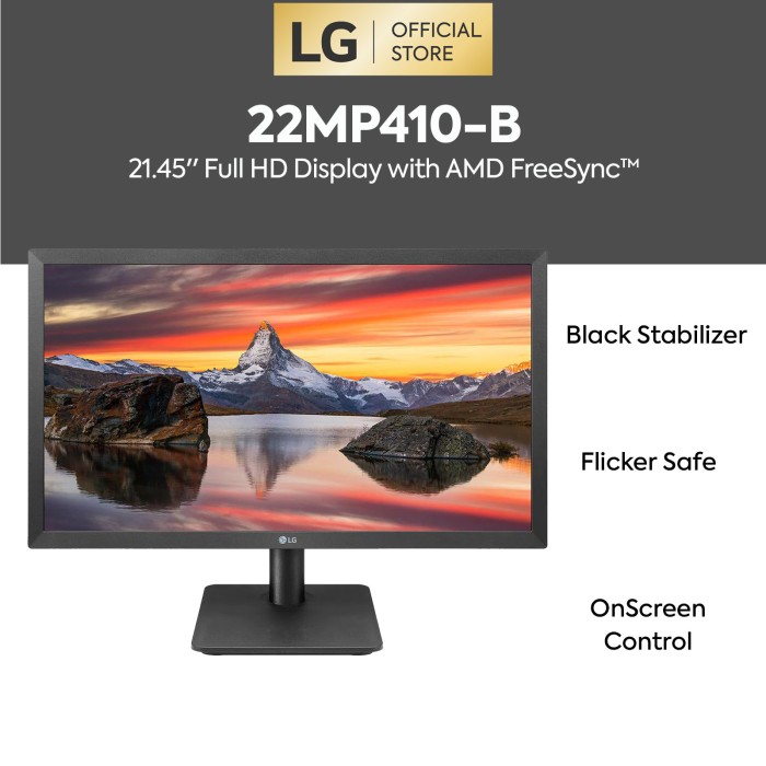 LG Monitor 22MP410 (TKDN = 20%)