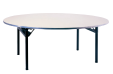 INDOVICKERS Folding Table Round Type GS 60&quot;(D) x 29&quot;(H) HPL
