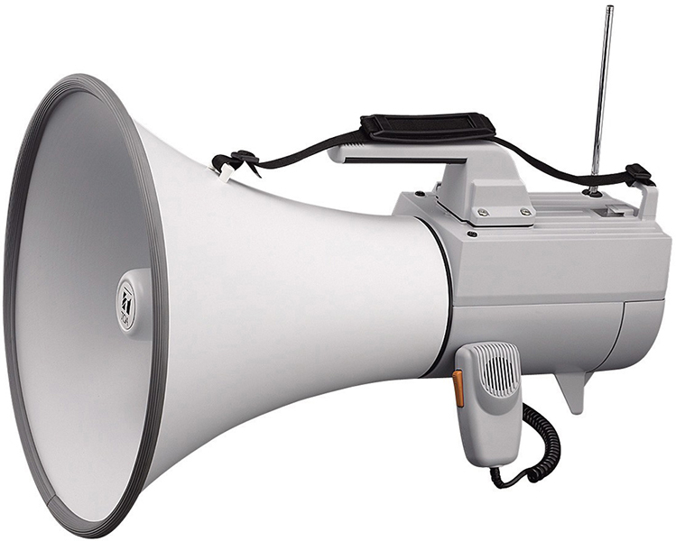 TOA ER-2930W Shoulder Type Megaphone with Whistle