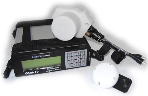 GEM Overhauser â€œWalkingâ€• Magnetometer, Model GSM- 19W v9.0 Merk GEMSYS - GSM-19W v9.0