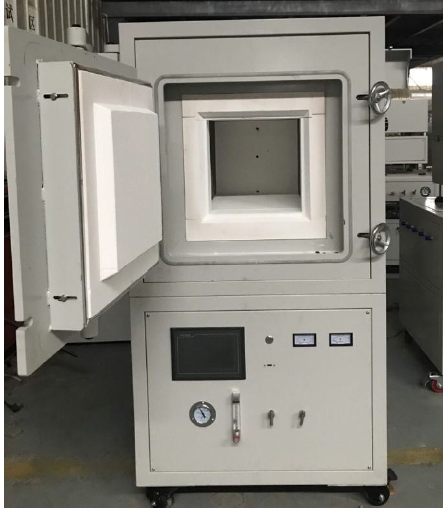 Muffle Furnace (with extra vacuum gas outlet terminal modification) Merk : Kejia Furnace