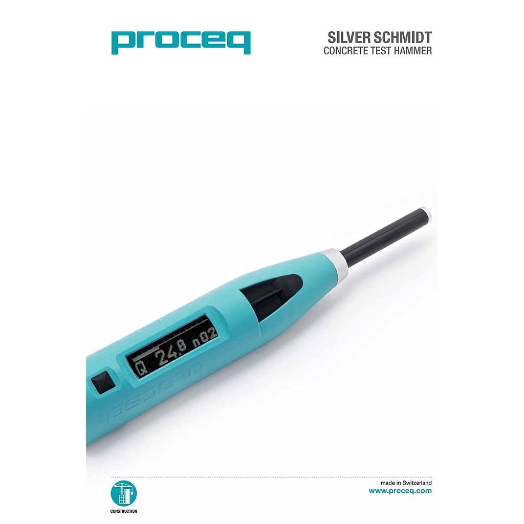 Proceq Silver Schmidt PC Type N (Digital) Concrete Hammer Test