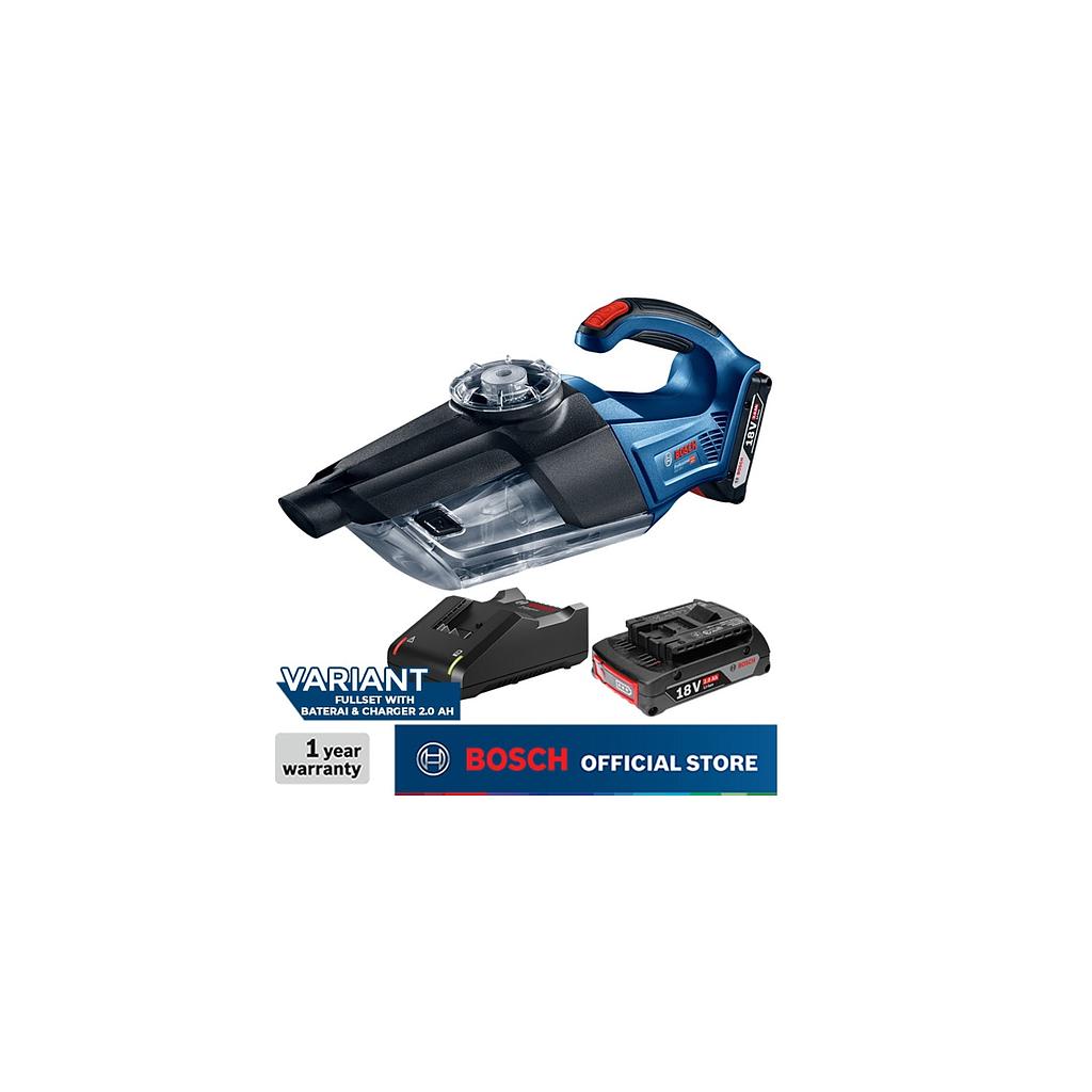 Bosch Penyedot Debu Baterai 18Volt GAS 18 V