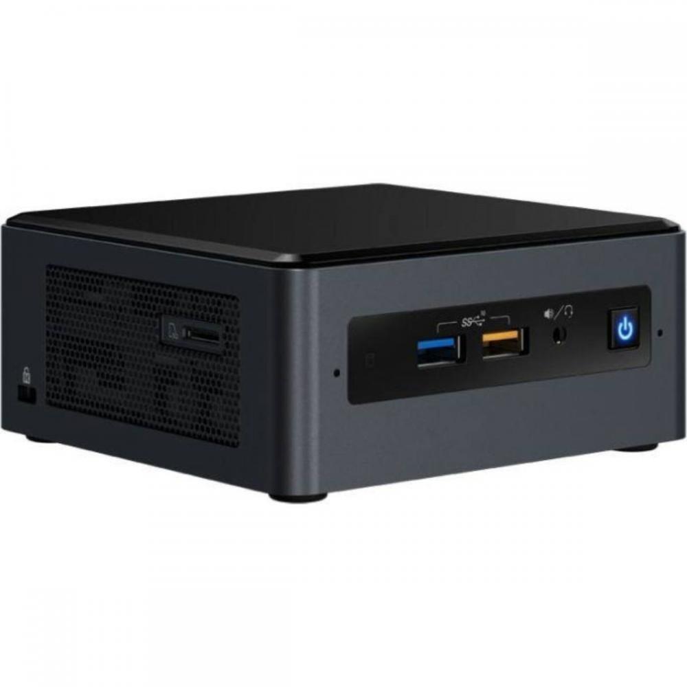 Sistem Server IoT Intel NUC Partaker Tanpa Kipas Komputer Mini Intel Core I5 8250U 1 * DDR4 SATA + M.2 2280 Industrial PC Win  dows 10 HTPC nuc Dual Lan DP HDMI