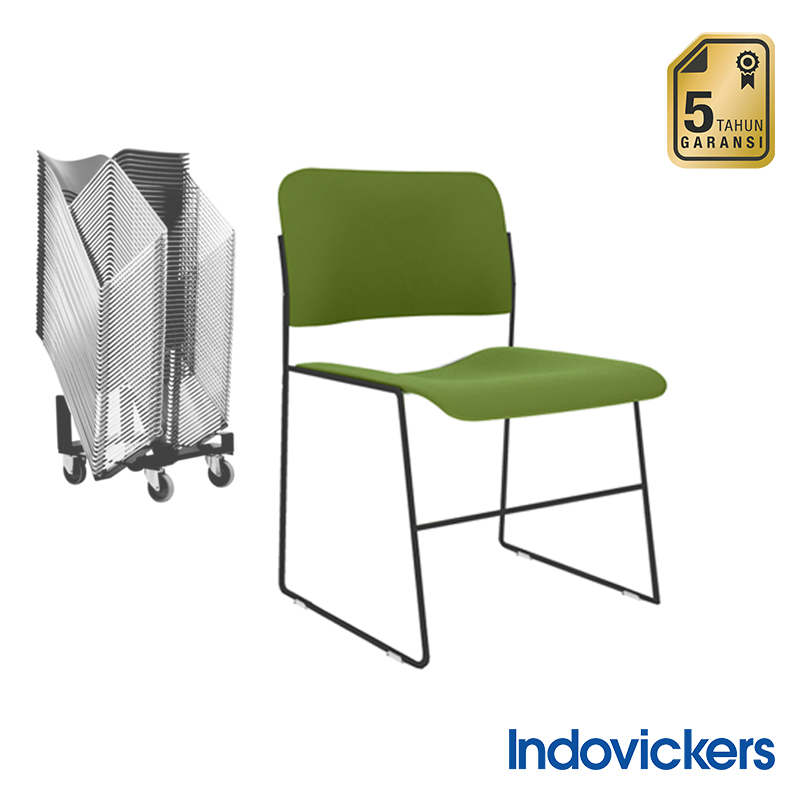 INDOVICKERS David Rowland Chair 40/4 Fabric - Powder Coated