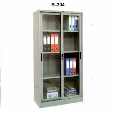 BROTHER Lemari Arsip Kaca  Sliding B 304  |  TKDN 53,07%