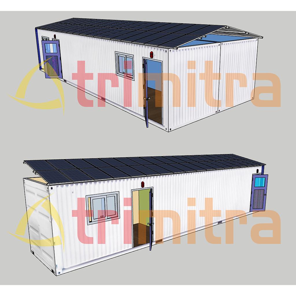Container Office &amp; Gudang 3x40Ft