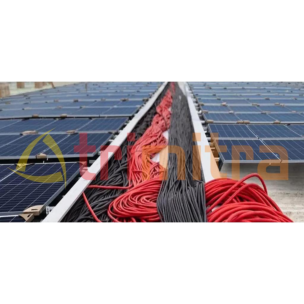 Instalasi dan Integrasi Sistem Hybrid PV-Battery-Diesel 500 kVA