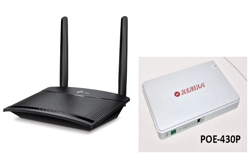 TP LINK TL MR100 300 Mbps Wireless N 4G LTE Router With Mini UPS