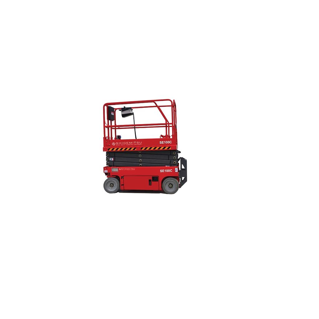 SHIGEMITSU Heavy Duty Electric Self-Propelled Scissor Lift Model: SE100C