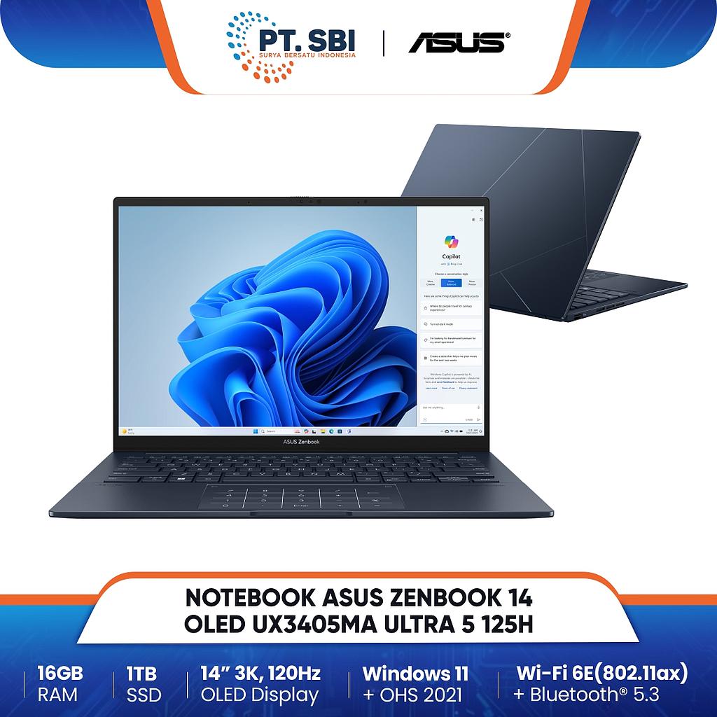 NOTEBOOK ASUS ZENBOOK 14 OLED UX3405MA - OLEDS511