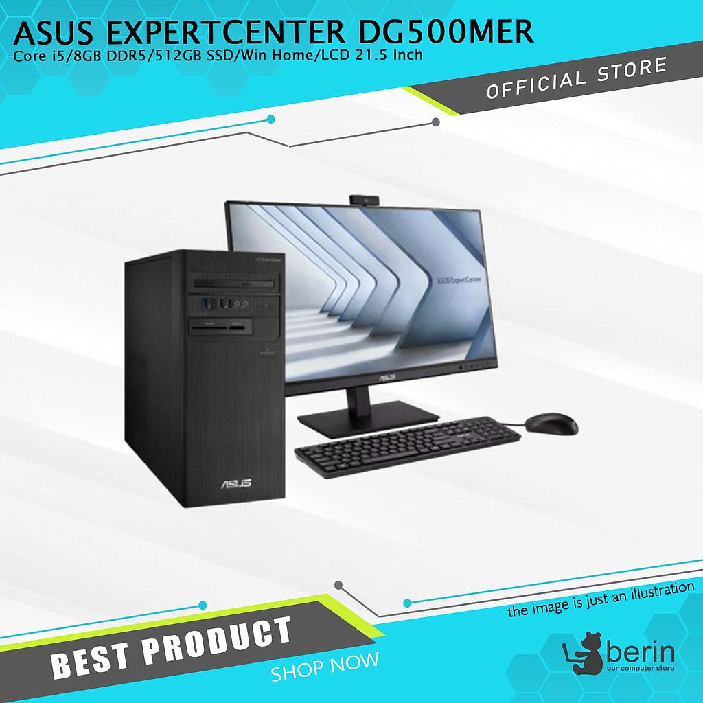 ASUS EXPERTCENTER DG500MER i5/8GB DDR5/512GB SSD/Win Home/LCD 21.5 Inch