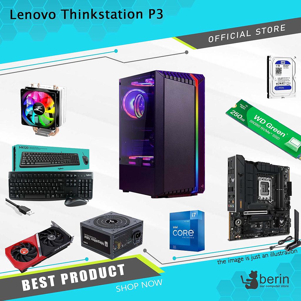 PC RAKITAN BERIN CORE I7 gen 12 / vga rtx 3060