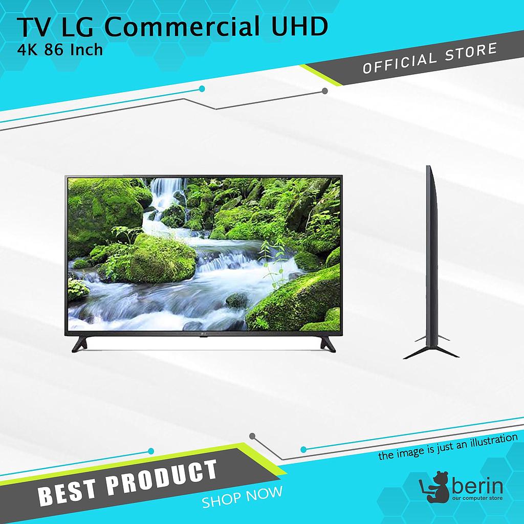 TV LG Commercial UHD 4K 86 Inch