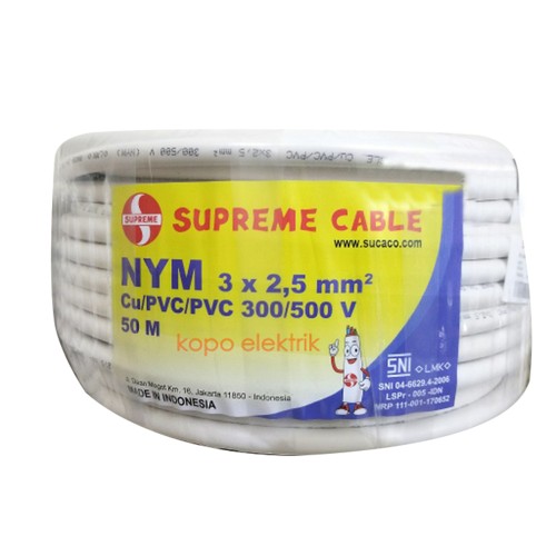 SUPREME Kabel NYM 3x2,5 mm2 | TKDN 96,72%