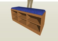 CHITOSE BENCH 3S + SHOES RACK