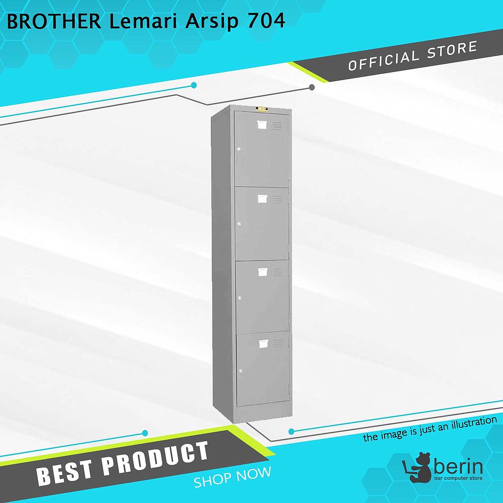 Brother Locker 4 Pintu Brother 704