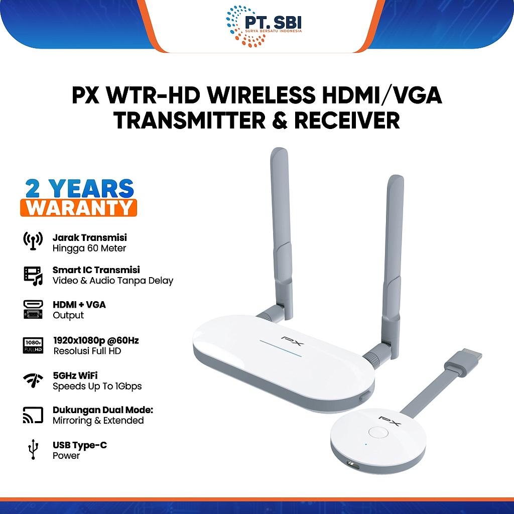 Wireless HDMI Audio Video Transmitter Receiver Display TV PX WTR-HD