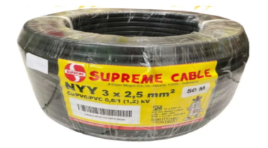 Kabel Power NYY 3x2.5 mm @100mtr/roll