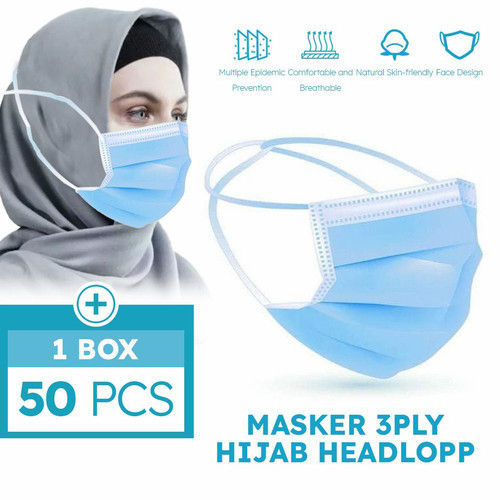 Masker Jilbab | Non TKDN