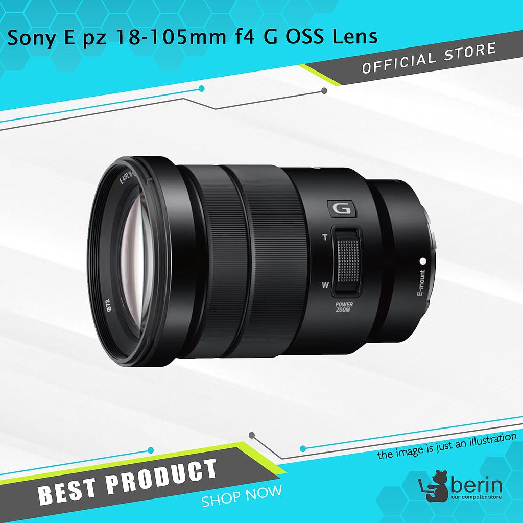 Sony E pz 18-105mm f4 G OSS Lens