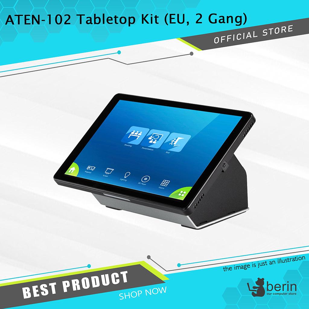 ATEN-102 Tabletop Kit (EU, 2 Gang)