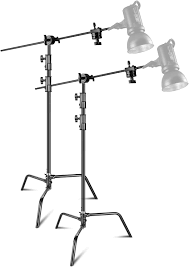 EXTEND S35 Professional Light C Stand With Heavy Duty 2.5m Boom Arm | Non TKDN