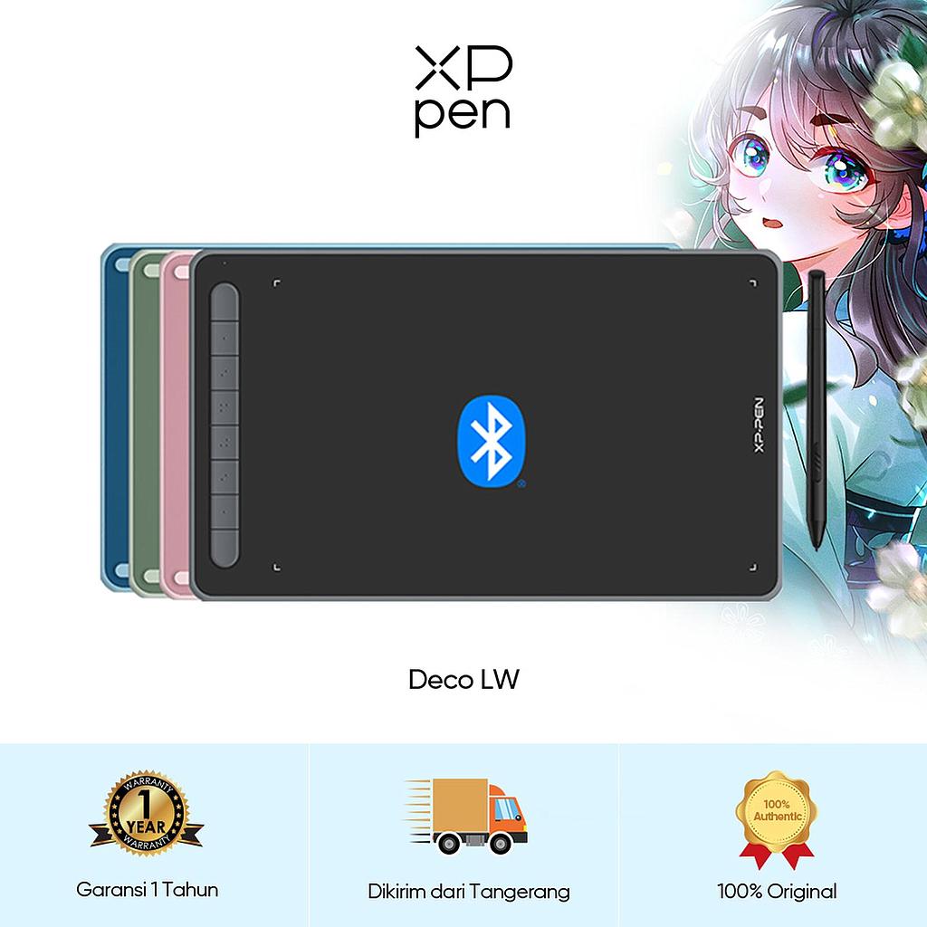 XPPen Deco LW Wireless Pen Tablet Digital Graphic Drawing Tablet Support Bluetooth Connection &amp; Tilt