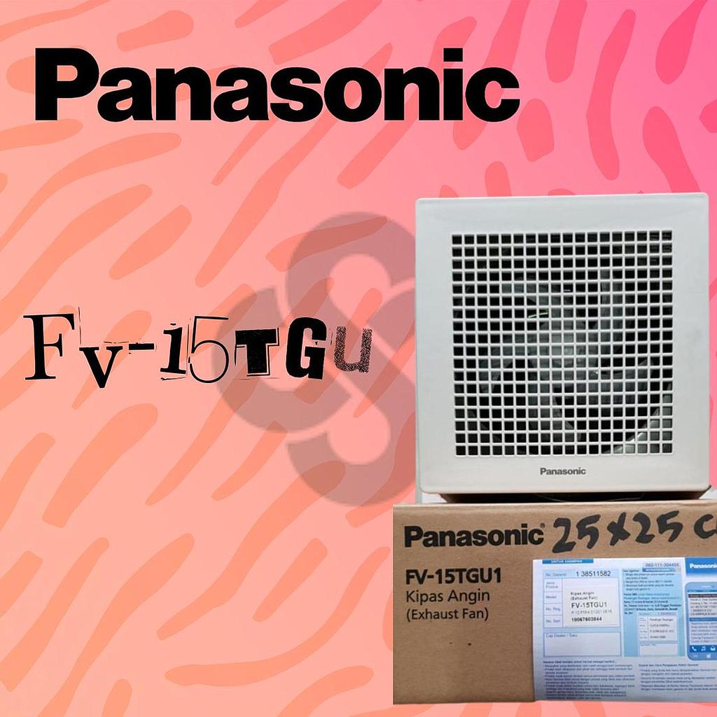 Panasonic Exhaust Plafon FV15TGU 6 inch TKDN 40.92%
