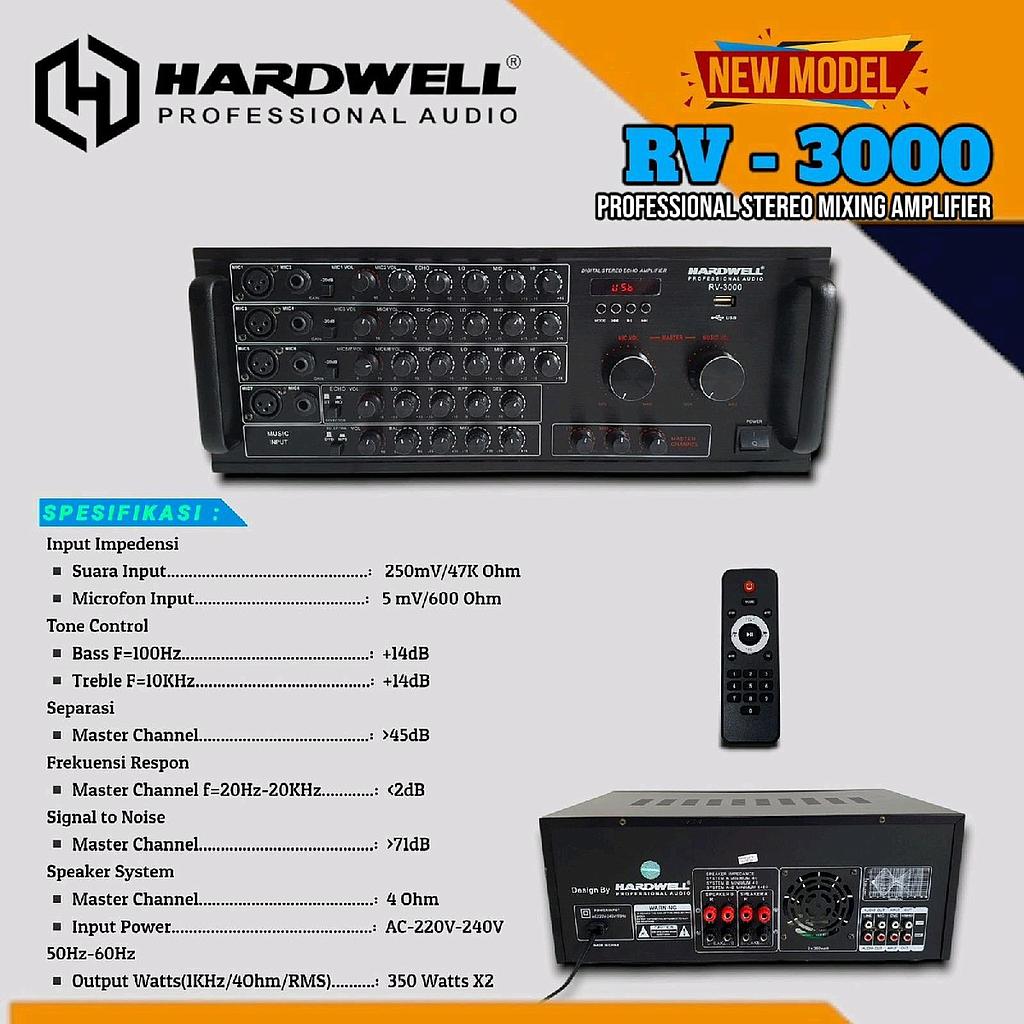 Amplifier Hardwell RV 3000