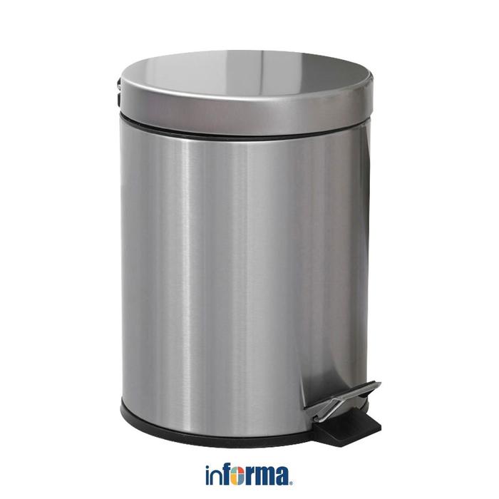INFORMA TEMPAT SAMPAH 5 LTR STAINLESS FINGERPRINT SLOW CLOSE