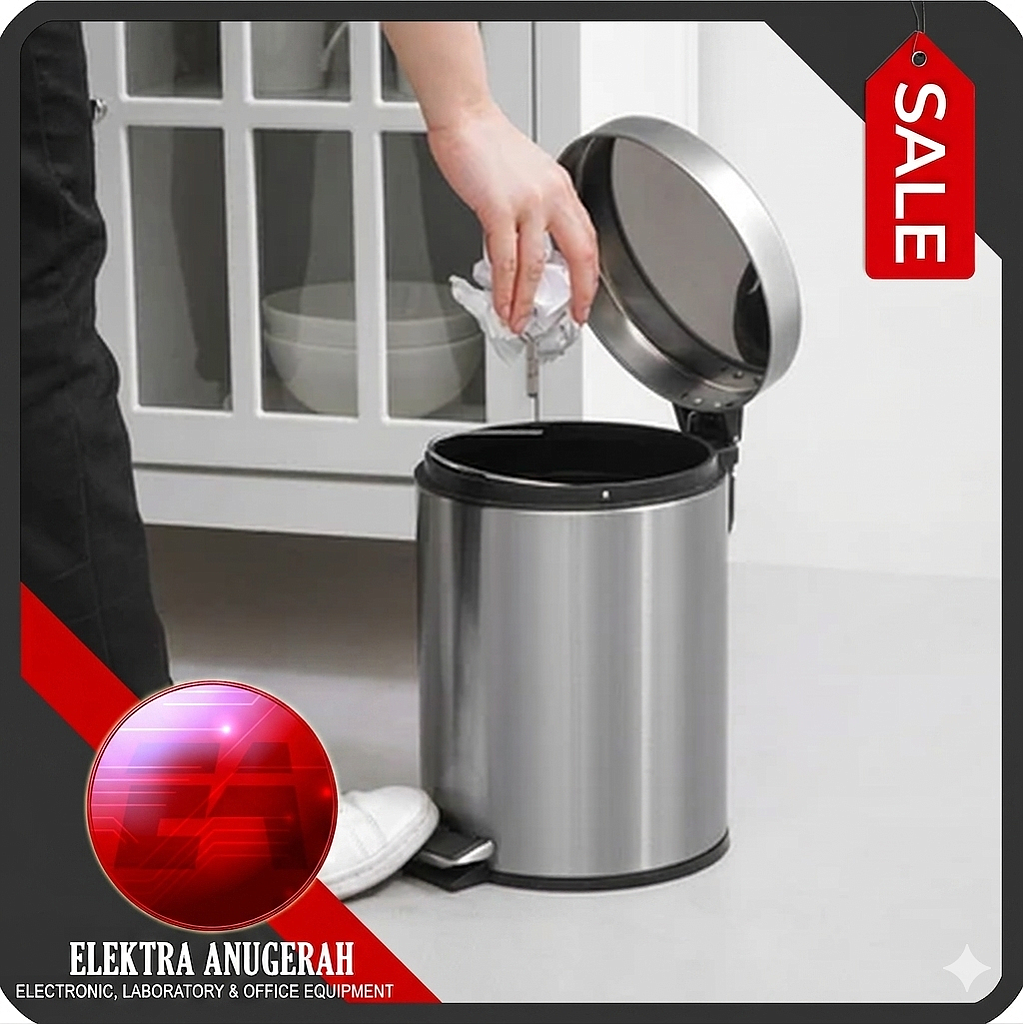 INFORMA TEMPAT SAMPAH 5 LTR STAINLESS FINGERPRINT SLOW CLOSE
