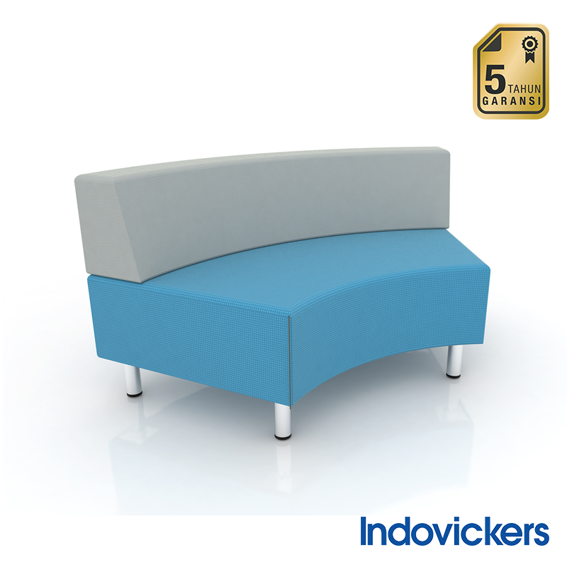 Indovickers Zeph Sofa Curve 60° 614ZSCI60-2S-LF-P