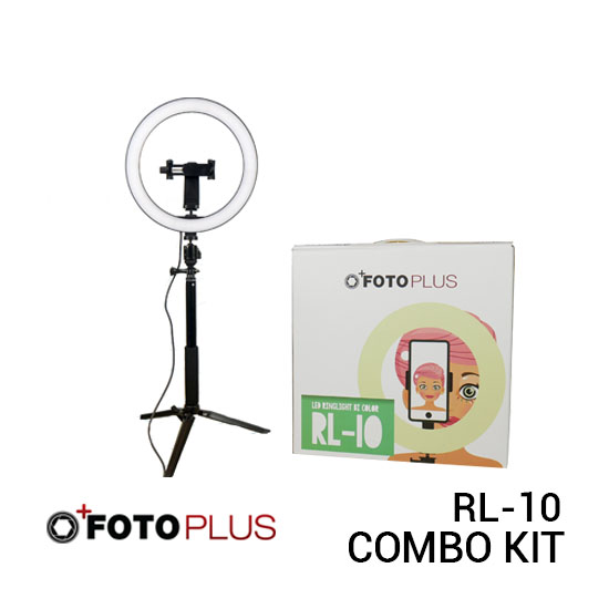 Fotoplus Ring Light RL-10 Bi-Color Combo