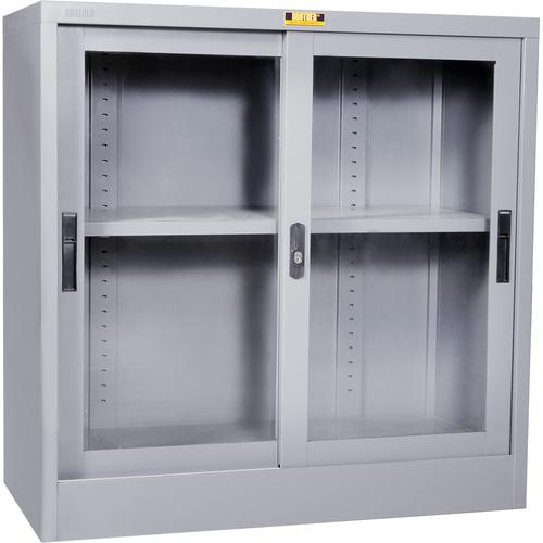 BROTHER Almari Setengah Tinggi Pintu Sliding Kaca B-306 | TKDN 50,59%