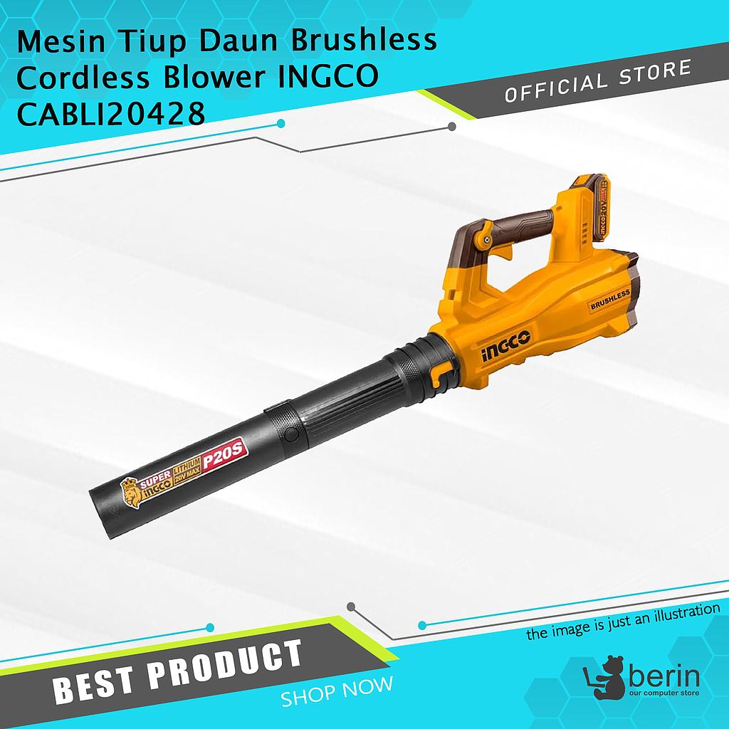 Mesin Tiup Daun Brushless Cordless Blower INGCO CABLI20428