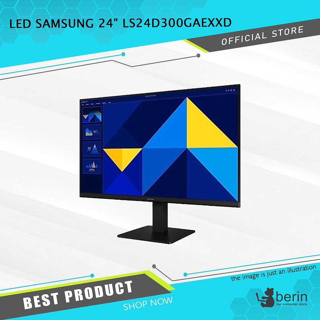 LED SAMSUNG 24" LS24D300GAEXXD