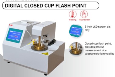 Digital Touch Screen Closed Cup Flash Point DFP-350CC
