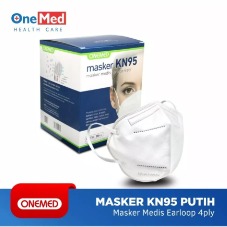 Masker 4Ply model KN95 merk Onemed